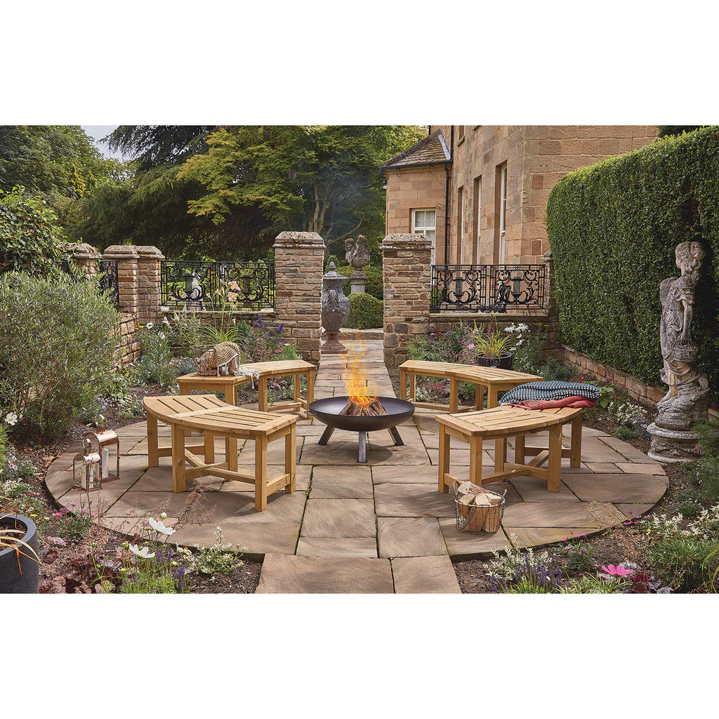 Appleton Curved Benches Landscapes for Learning