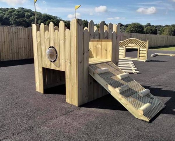 Wooden Role Play Castle For Children
