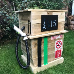 Wooden Gas And Water Pump
