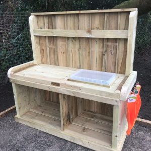 Little Potchers Work Bench with Storage Container