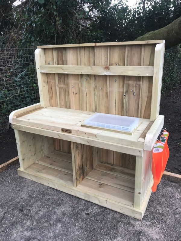 Little Potchers Work Bench with Storage Container