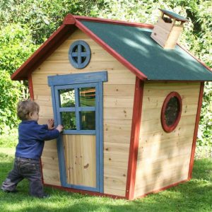 Colourful Wooden Playhouse For Kids
