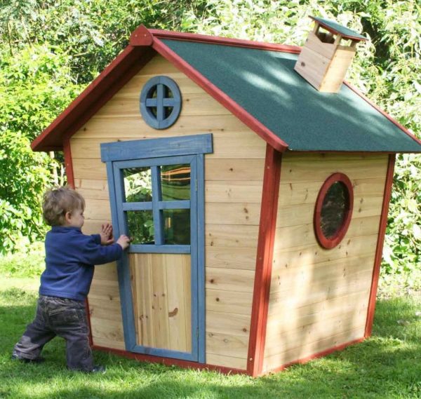 Colourful Wooden Playhouse For Kids