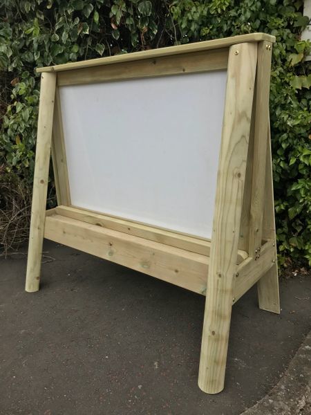Outdoor Wooden Whiteboard