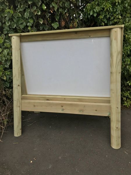 Wooden Outdoor Whiteboard