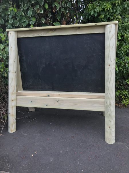 Wooden Outdoor Blackboard