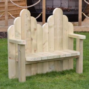 Wooden Story Bench