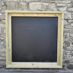 large outdoor chalkboard