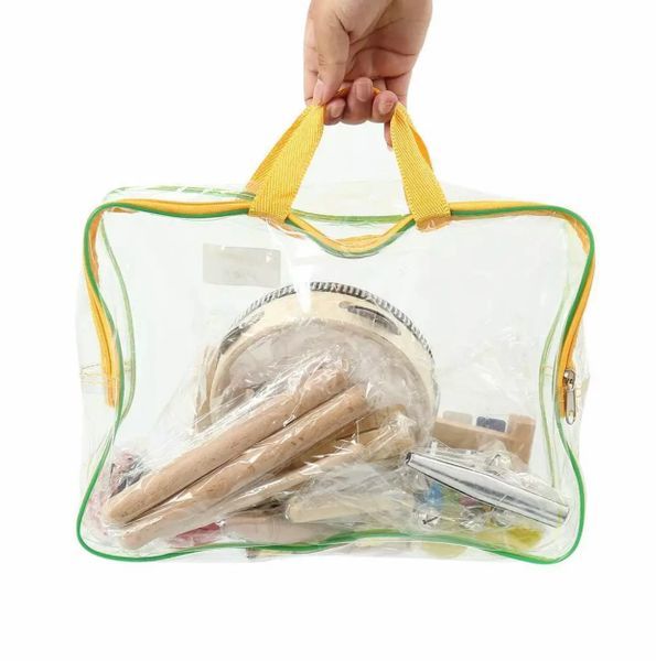Wooden Tool Set In Clear Bag