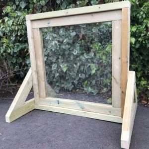 Square Freestanding Clear Mark Making Window