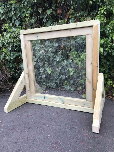 Square Freestanding Clear Mark Making Window