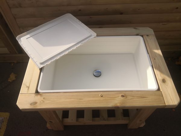 Outside Wooden Water Table
