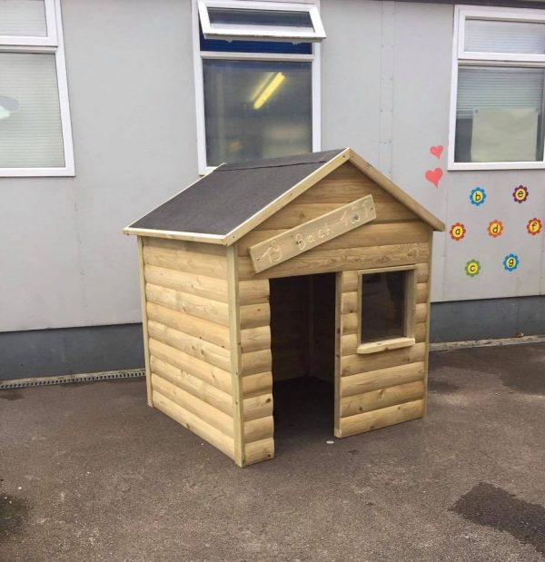 Outdoor Small Wooden Playhouse