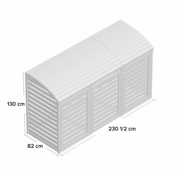 Outdoor Bin Storage Diagram