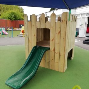 Playhouse For Kids With Slide