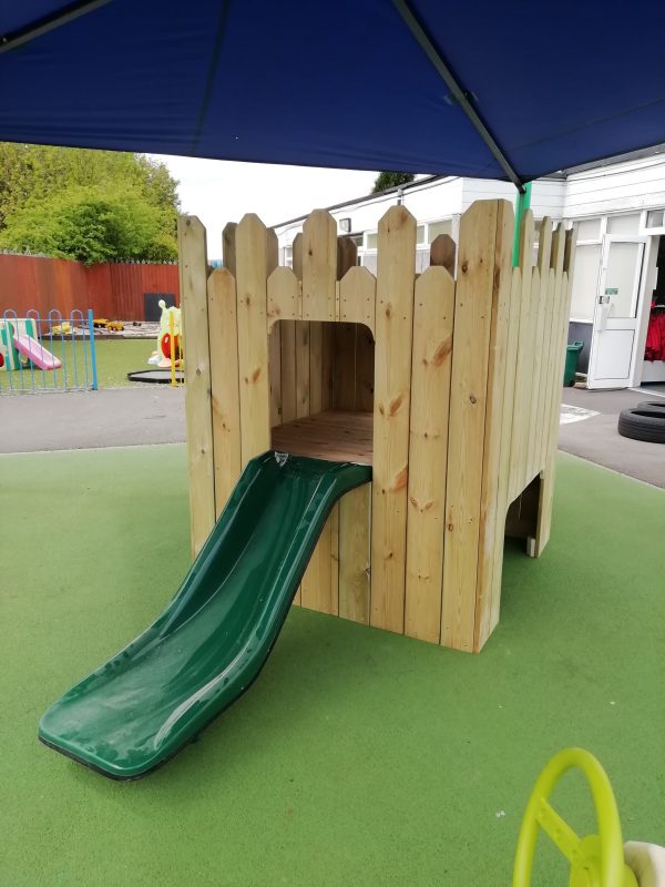Playhouse For Kids With Slide