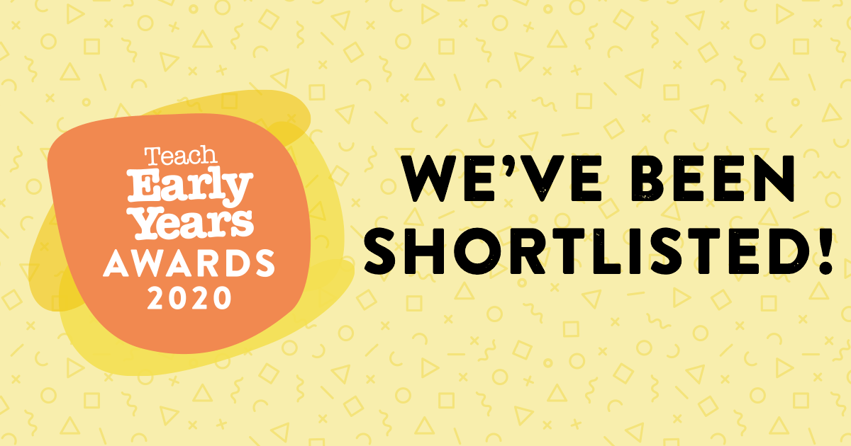 Shortlisted Tech Early Years Awards Logo