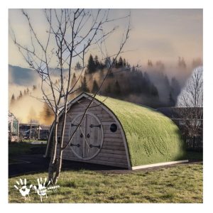 Wooden Hobbit Home